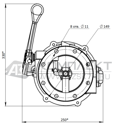 Адаптер API нижнего налива T725-AL40 