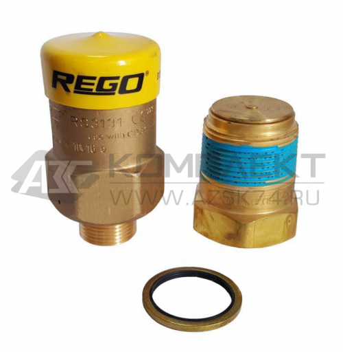Клапан предохранительный Rego RS 3131 + CD31