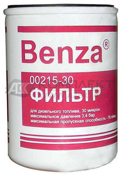 Фильтр дизельный Benza 00215-30