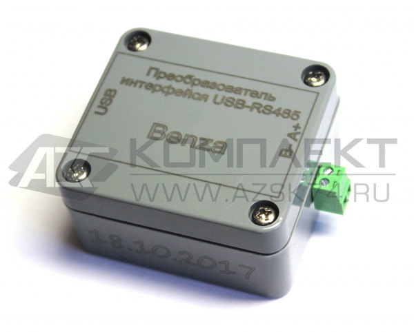 Преобразователь интерфейсов RS-485 - USB Benza